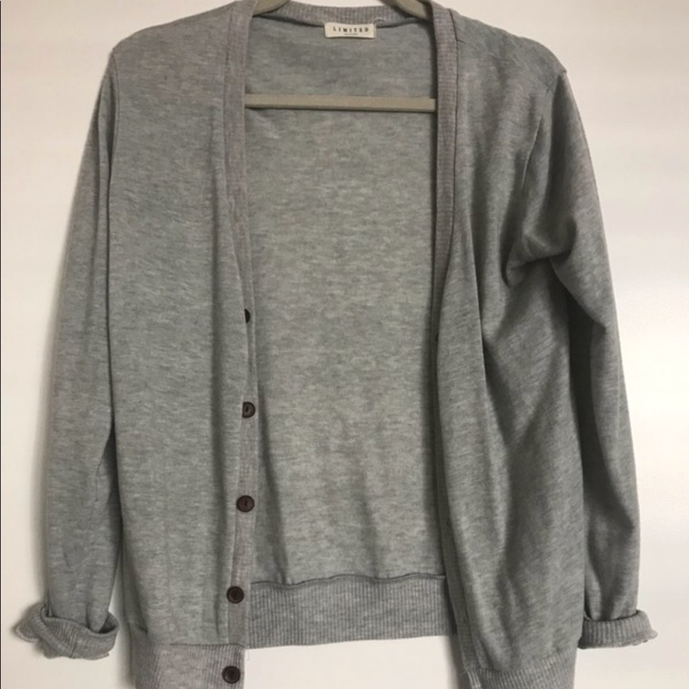 Grey light cardigan